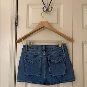 Rehab Lab Blue Denim Skirt
